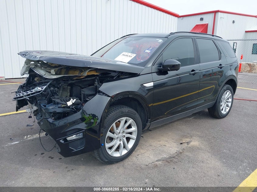 2018 LAND ROVER DISCOVERY SPORT VIN: SALCR2RX7JH741952