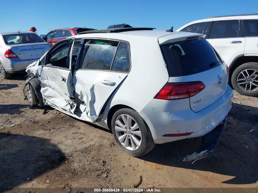 2020 Volkswagen Golf 1.4T Tsi VIN: 3VWG57AU4LM004366 Lot: 38688429