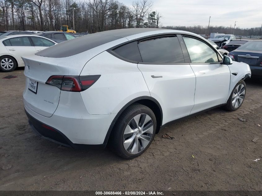 2023 Tesla Model Y Awd/Long Range Dual Motor All-Wheel Drive VIN: 7SAYGDEE8PF842450 Lot: 38688466