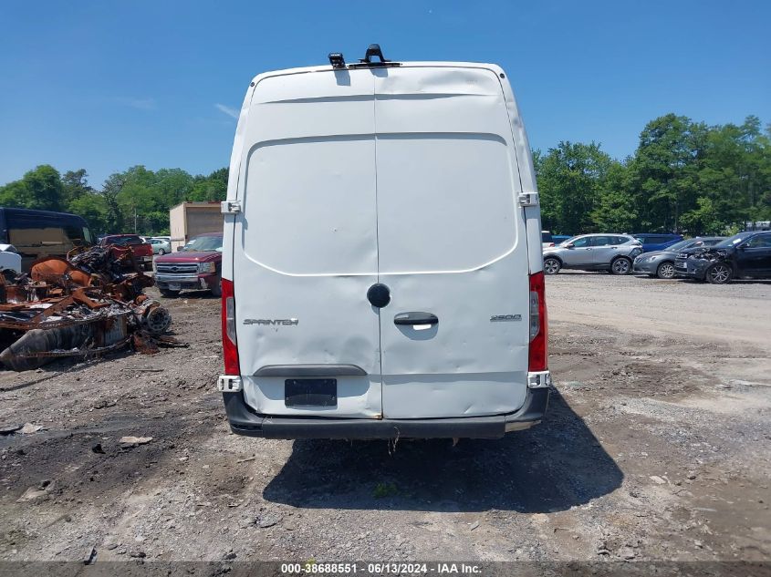 2019 Mercedes-Benz Sprinter 2500 High Roof V6 VIN: WD4PF1CDXKP157200 Lot: 38688551