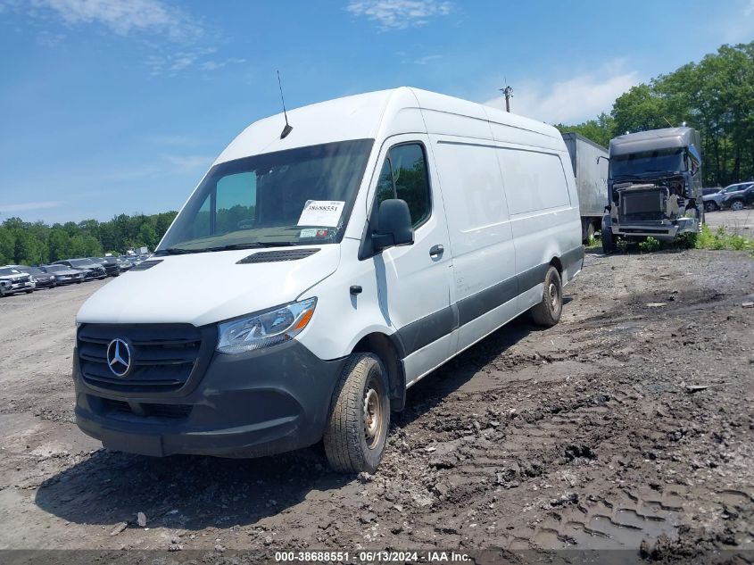 2019 Mercedes-Benz Sprinter 2500 High Roof V6 VIN: WD4PF1CDXKP157200 Lot: 38688551