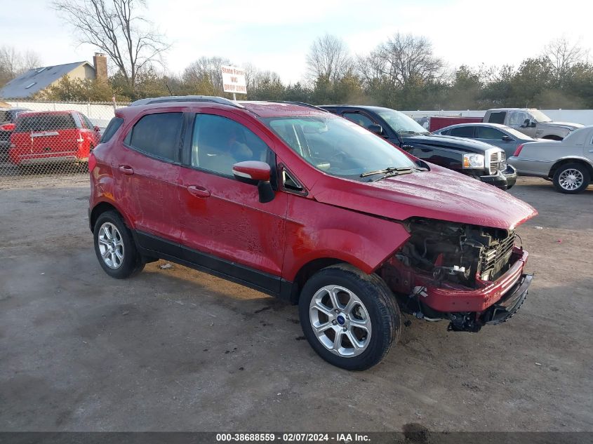 FORD ECOSPORT SE 2018