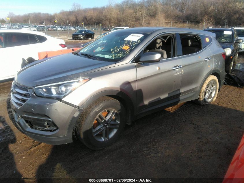 5XYZTDLB4JG544709 2018 Hyundai Santa Fe Sport 2.4L