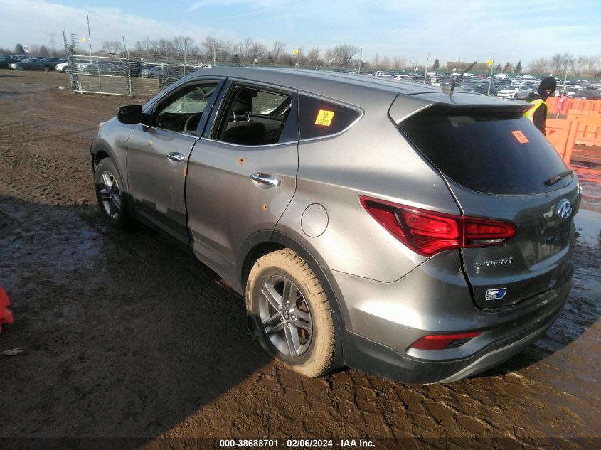 5XYZTDLB4JG544709 2018 Hyundai Santa Fe Sport 2.4L