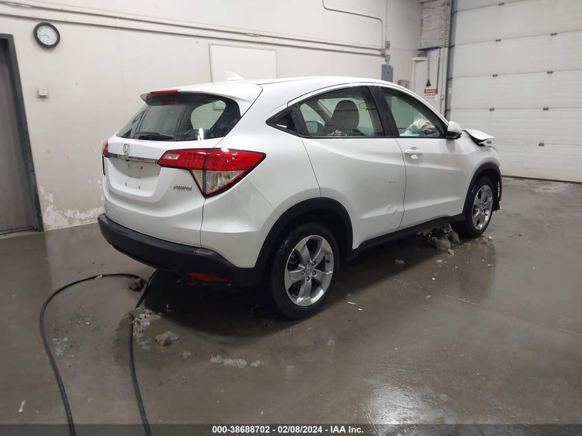 VIN 3CZRU6H34MM747398 2021 HONDA HR-V AWD LX