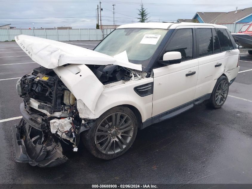 2010 Land Rover Range Rover Sport Hse VIN: SALSK2D45AA241696 Lot: 38688908