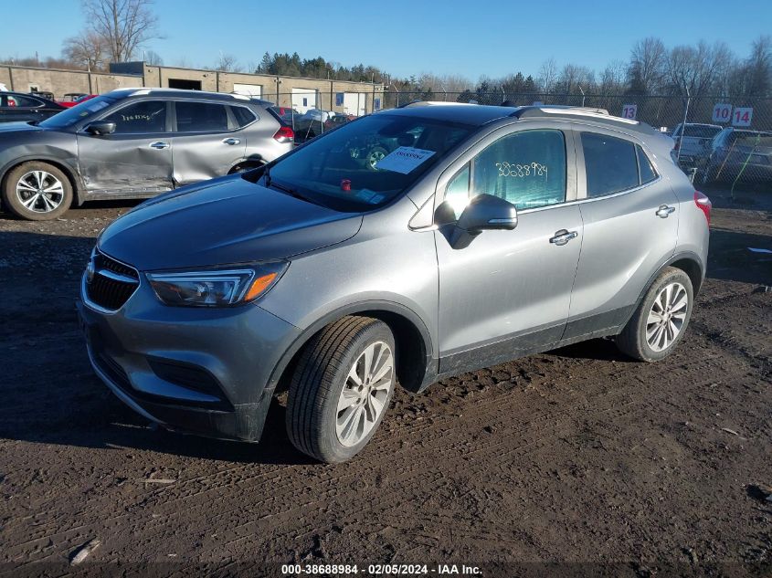 2019 Buick Encore Awd Preferred VIN: KL4CJESB1KB738185 Lot: 38688984