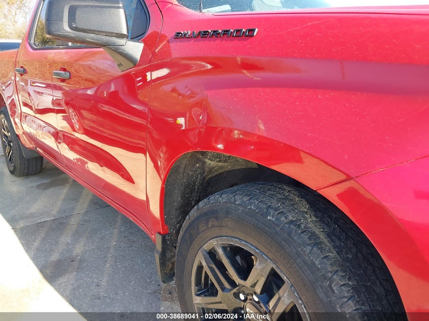 VIN 3GCPDBEK4NG520052 2022 CHEVROLET SILVERADO 1500 4WD  SHORT BED CUSTOM