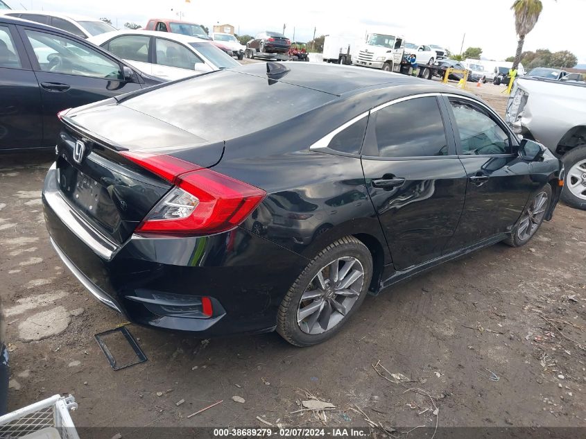 2019 Honda Civic Ex VIN: 19XFC1F36KE203431 Lot: 40785194