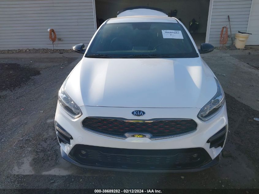 2021 Kia Forte Gt-Line VIN: 3KPF34AD4ME298382 Lot: 38689282