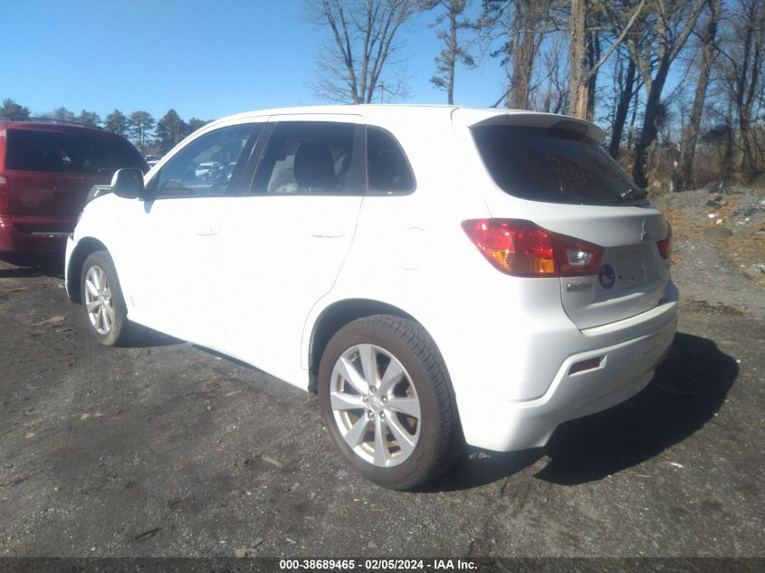 2012 Mitsubishi Outlander Sport Se VIN: JA4AR4AU1CZ006628 Lot: 38689465