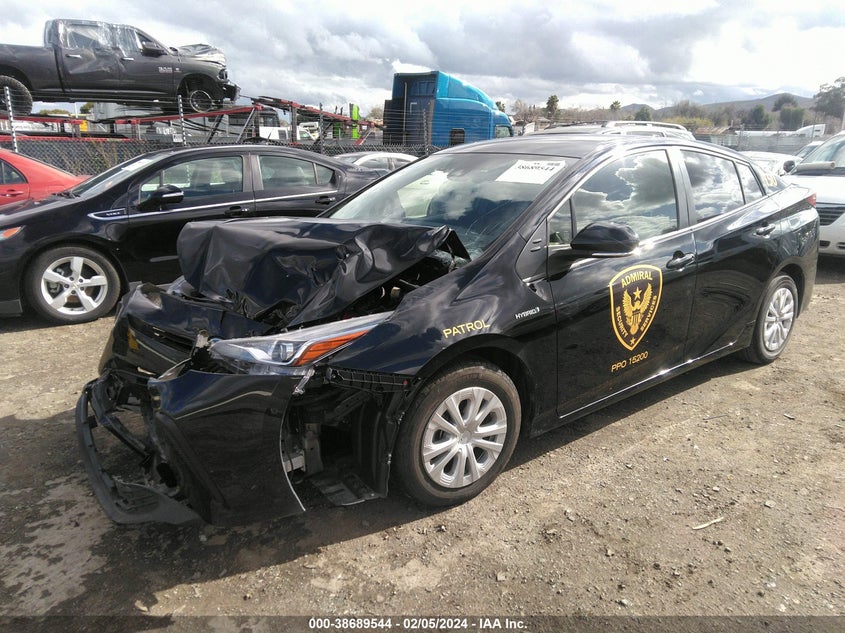 VIN JTDKAMFU6N3158355 2022 TOYOTA PRIUS LE