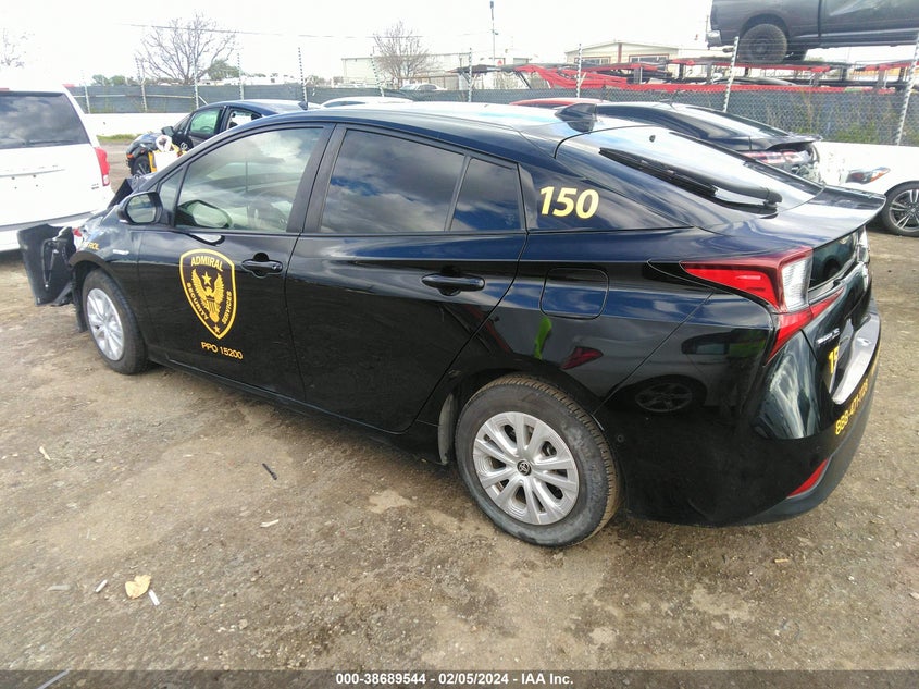 VIN JTDKAMFU6N3158355 2022 TOYOTA PRIUS LE