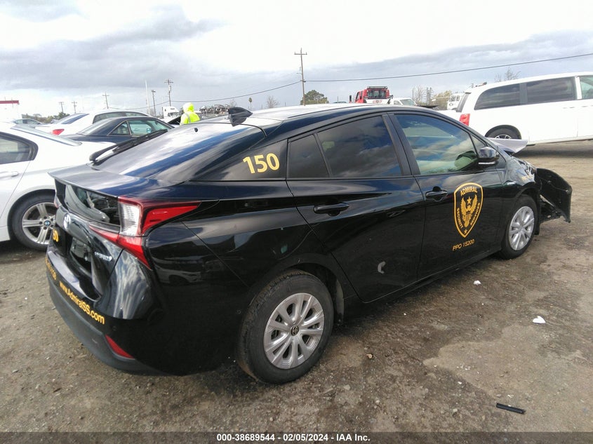VIN JTDKAMFU6N3158355 2022 TOYOTA PRIUS LE