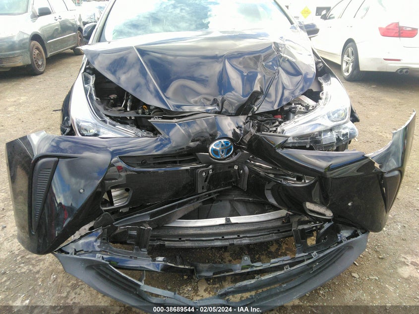 VIN JTDKAMFU6N3158355 2022 TOYOTA PRIUS LE