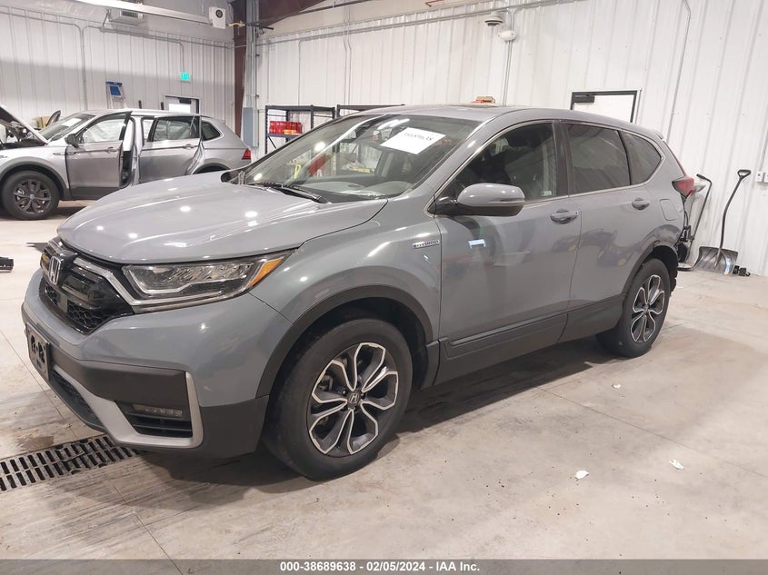 2021 HONDA CR-V HYBRID EX-L - 7FART6H87ME025629