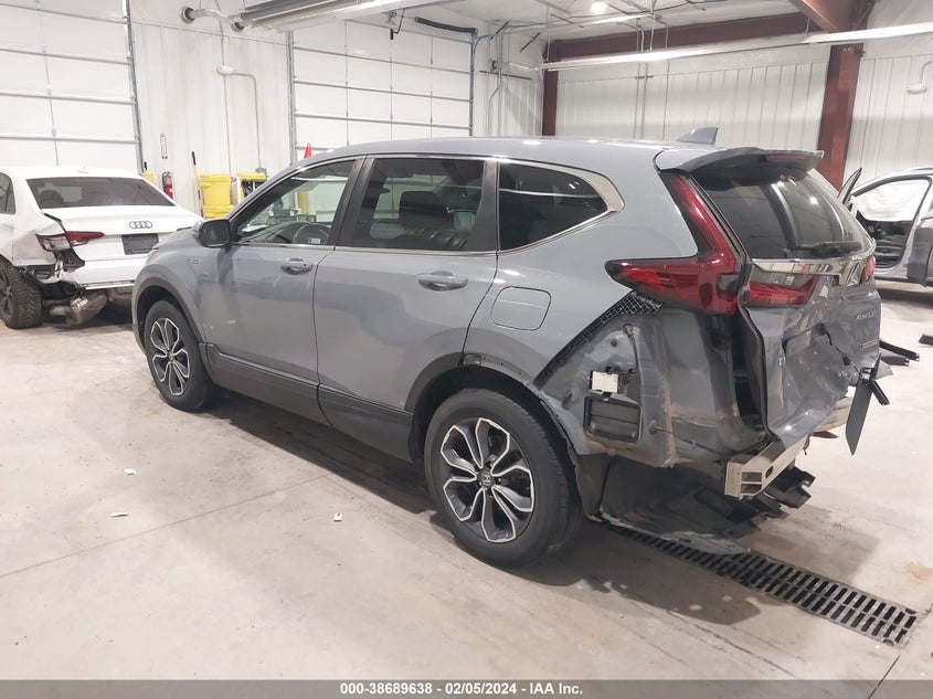 2021 HONDA CR-V HYBRID EX-L - 7FART6H87ME025629