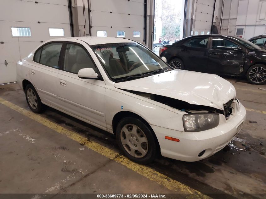 2002 Hyundai Elantra Gls VIN: KMHDN45D72U359326 Lot: 38689773