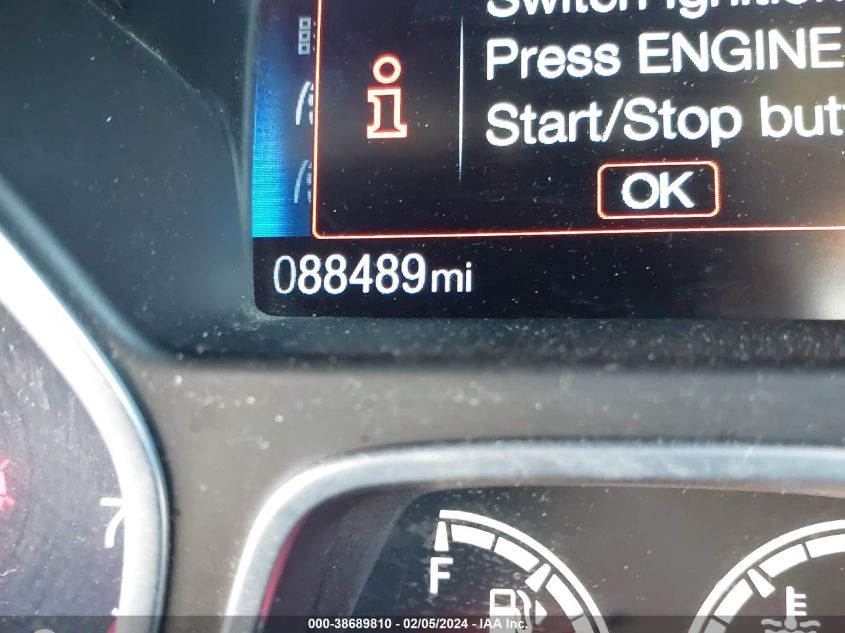 2016 Ford Focus St VIN: 1FADP3L95GL314296 Lot: 38689810