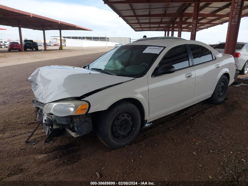 2004 Chrysler Sebring VIN: 1C3EL46X54N393791 Lot: 38689899