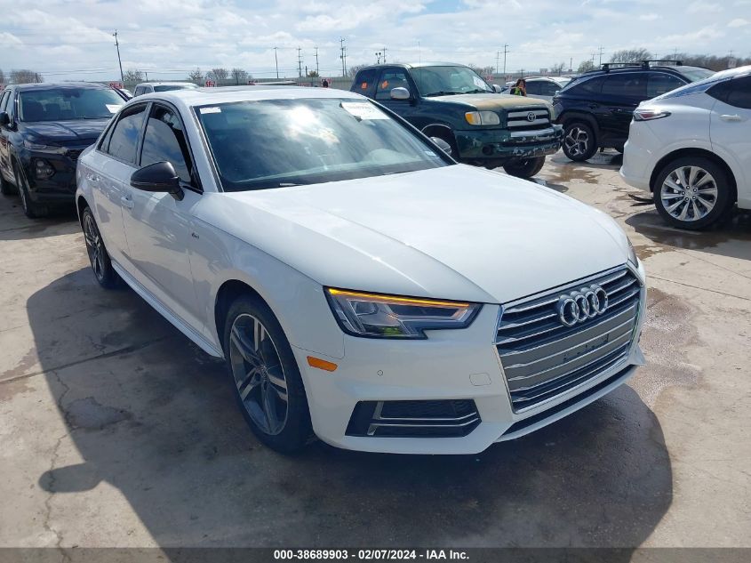 2017 AUDI A4 2.0T ULTRA PREMIUM - WAULMAF42HN063422