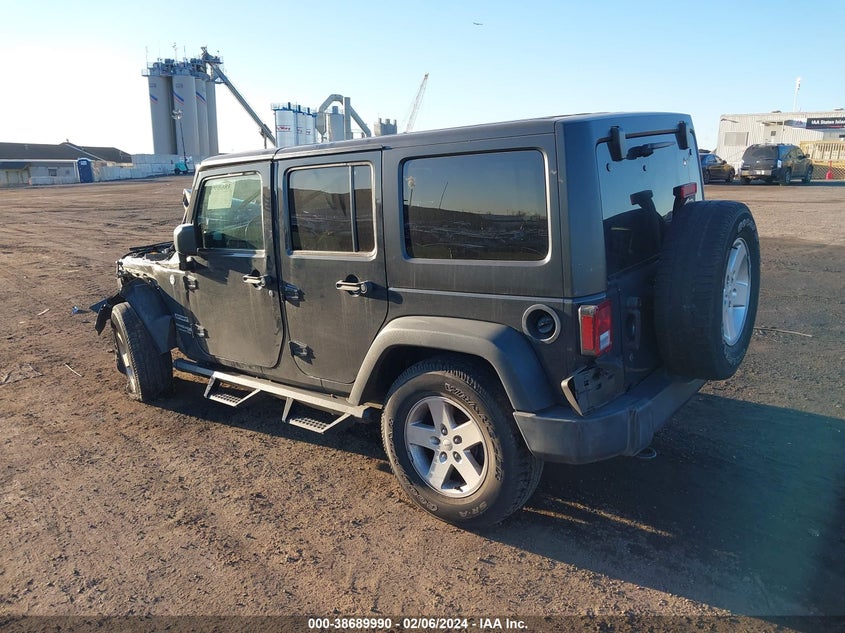 VIN 1C4BJWDGXJL854574 2018 JEEP WRANGLER JK UNLIMITED SPORT S 4X4