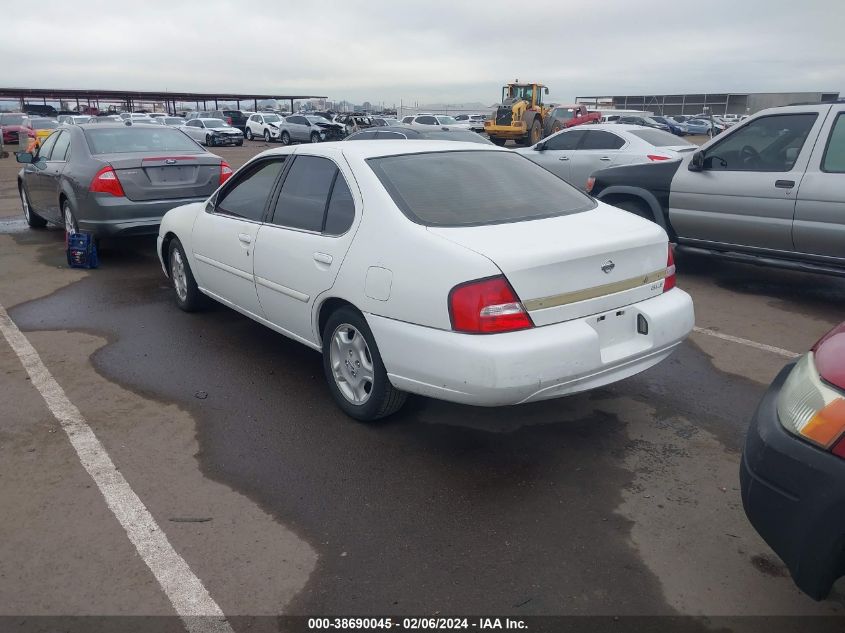 2000 Nissan Altima Gle/Gxe/Se VIN: 1N4DL01A4YC155327 Lot: 38690045