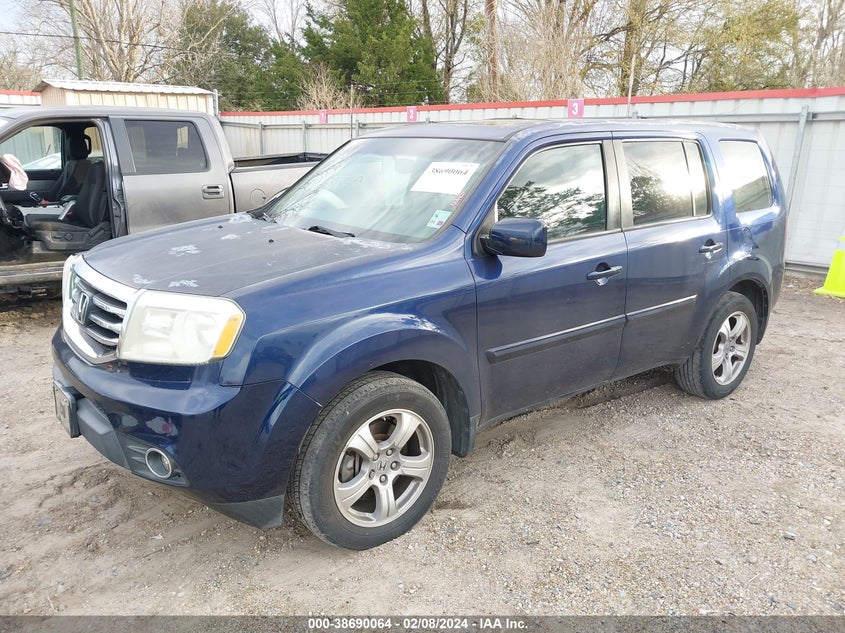 2013 HONDA PILOT EX-L - 5FNYF3H52DB016551