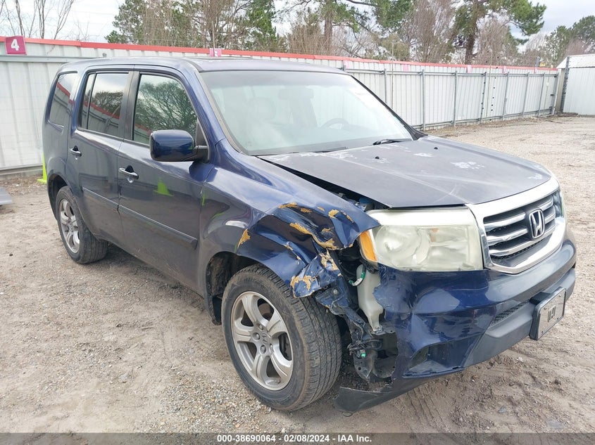 2013 HONDA PILOT EX-L - 5FNYF3H52DB016551