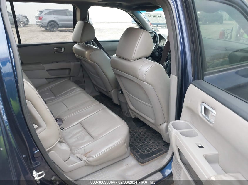 2013 HONDA PILOT EX-L - 5FNYF3H52DB016551