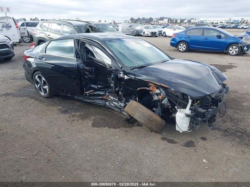 2023 HYUNDAI ELANTRA VIN: KMHLN4AJ6PU071022