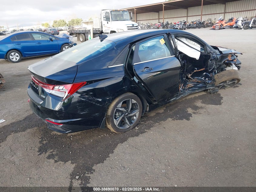 2023 HYUNDAI ELANTRA VIN: KMHLN4AJ6PU071022