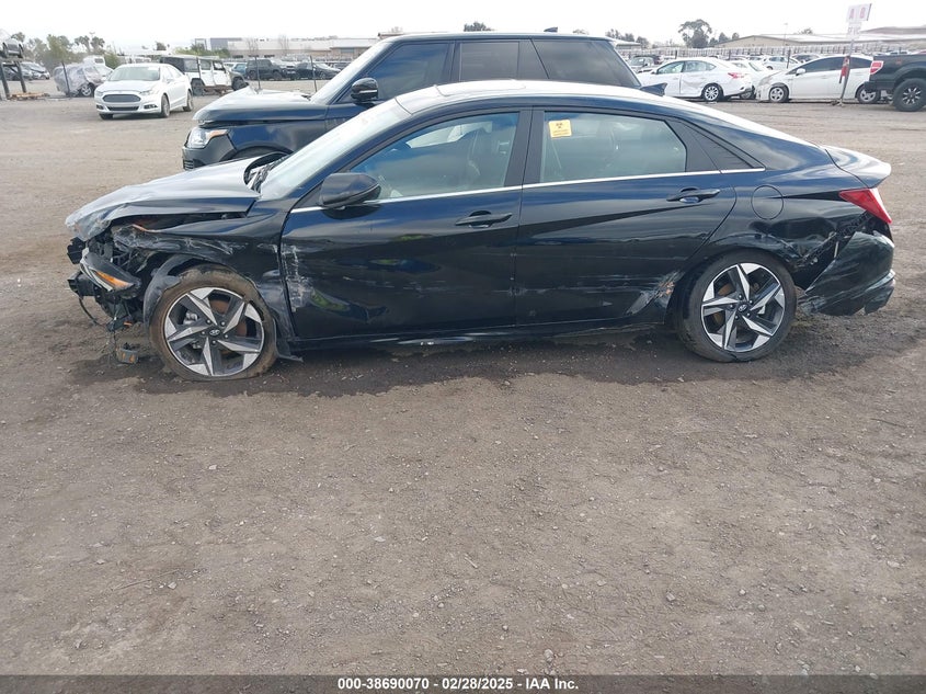 2023 HYUNDAI ELANTRA VIN: KMHLN4AJ6PU071022