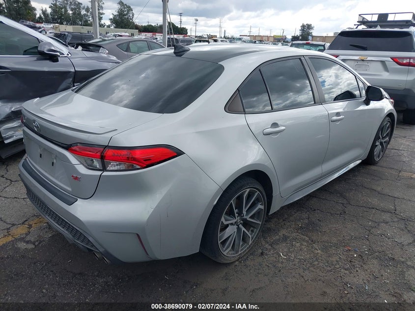 VIN 5YFS4MCE3MP079395 2021 TOYOTA COROLLA SE/NIGHT SHADE