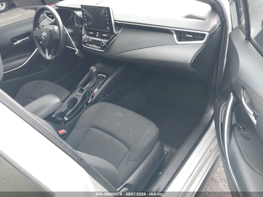VIN 5YFS4MCE3MP079395 2021 TOYOTA COROLLA SE/NIGHT SHADE