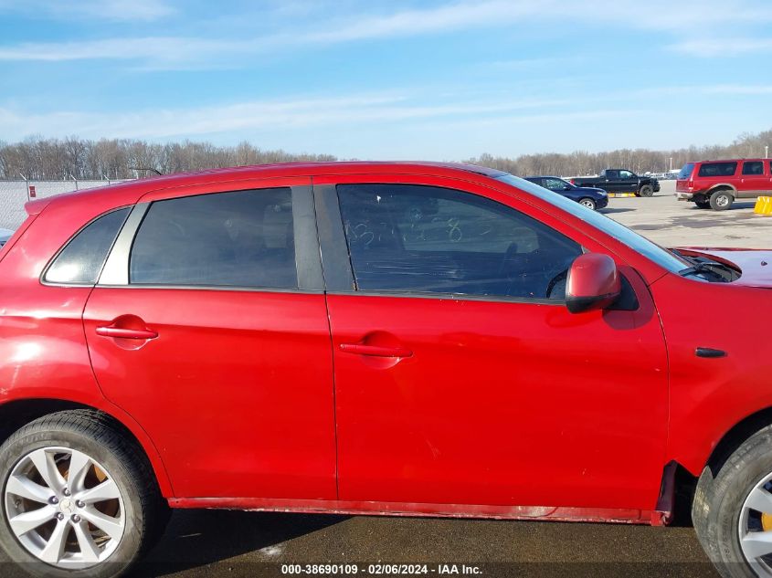 2012 Mitsubishi Outlander Sport Se VIN: JA4AP4AUXCZ001000 Lot: 38690109