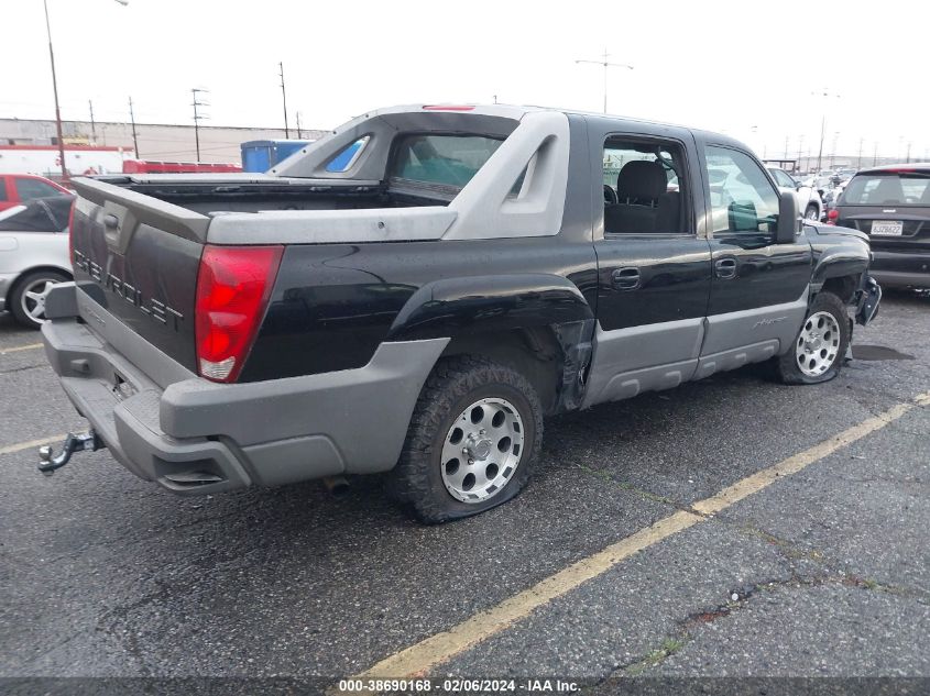 2002 Chevrolet Avalanche VIN: 3GNEC13T82G360681 Lot: 40364213