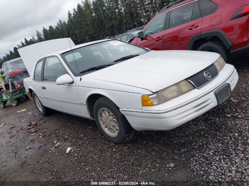 1993 Mercury Cougar Xr7 VIN: 1MEPM6248PH655376 Lot: 38690231