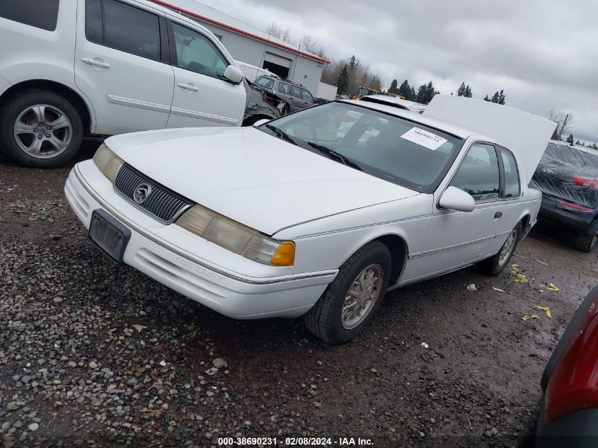 1993 Mercury Cougar Xr7 VIN: 1MEPM6248PH655376 Lot: 38690231