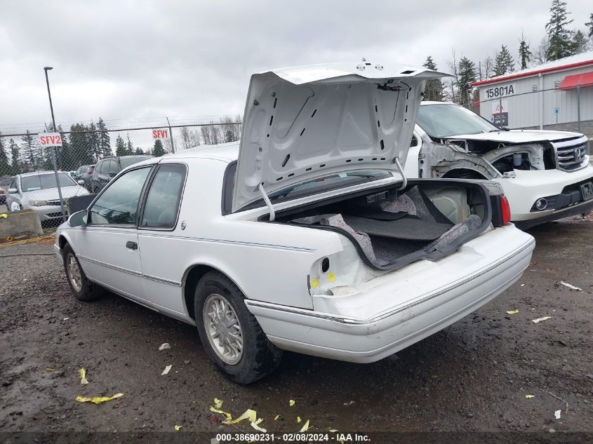 1993 Mercury Cougar Xr7 VIN: 1MEPM6248PH655376 Lot: 38690231