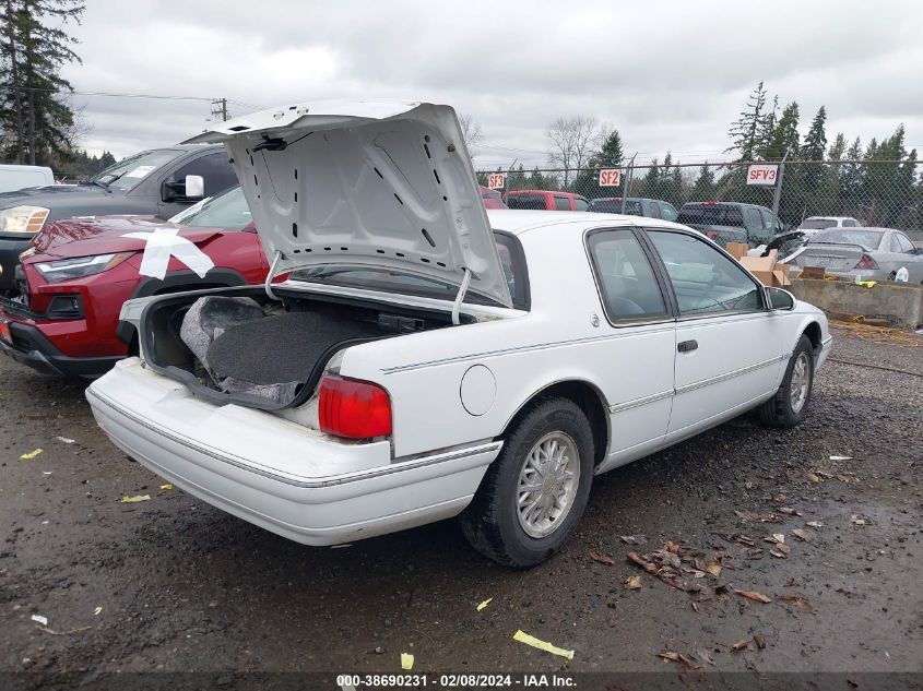 1993 Mercury Cougar Xr7 VIN: 1MEPM6248PH655376 Lot: 38690231