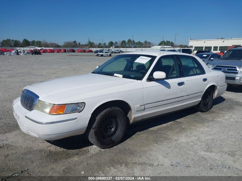 2000 Mercury Grand Marquis Gs VIN: 2MEFM74W4YX600277 Lot: 39512677