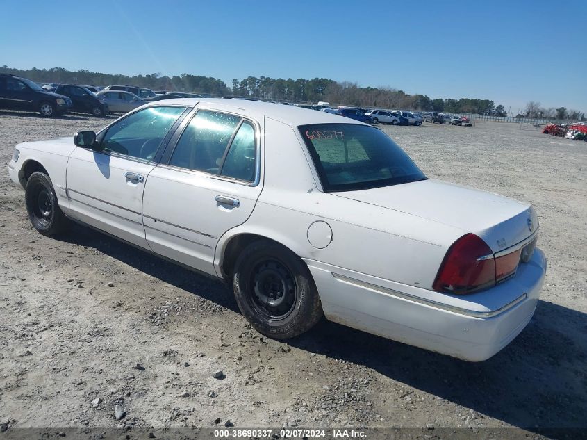 2000 Mercury Grand Marquis Gs VIN: 2MEFM74W4YX600277 Lot: 39512677