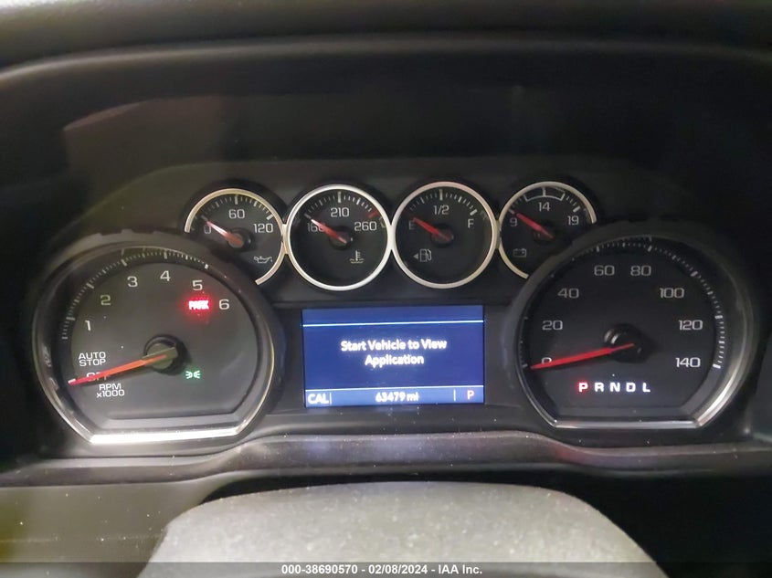 2020 CHEVROLET SILVERADO 1500 4WD  SHORT BED LTZ - 3GCUYGED2LG178667