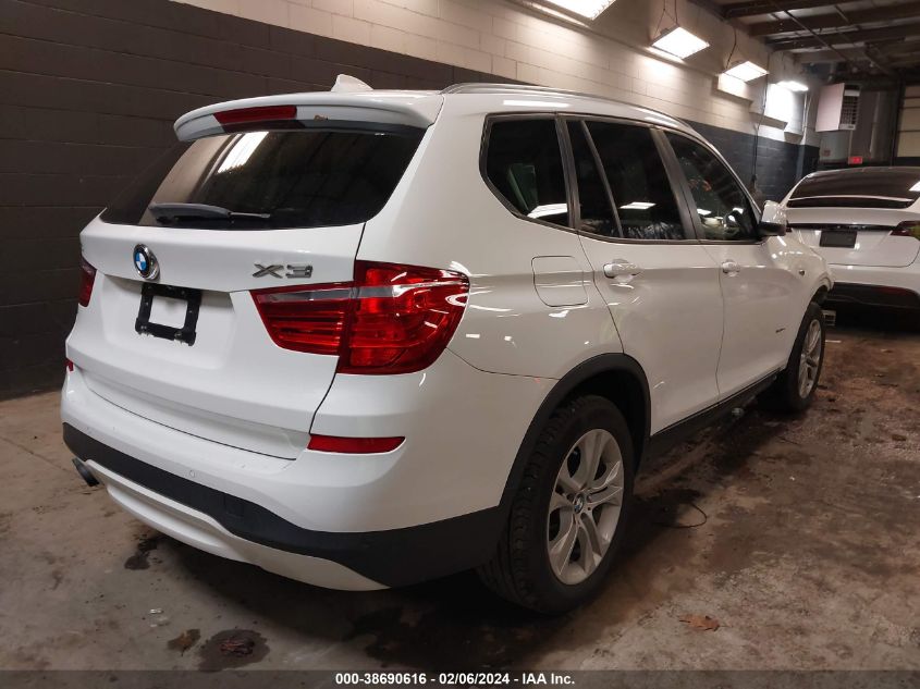 5UXWX7C37H0U44491 2017 BMW X3, photo no. 4