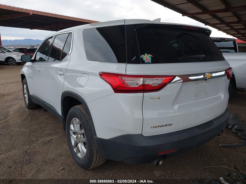 2019 CHEVROLET TRAVERSE LS - 1GNERFKW2KJ241398