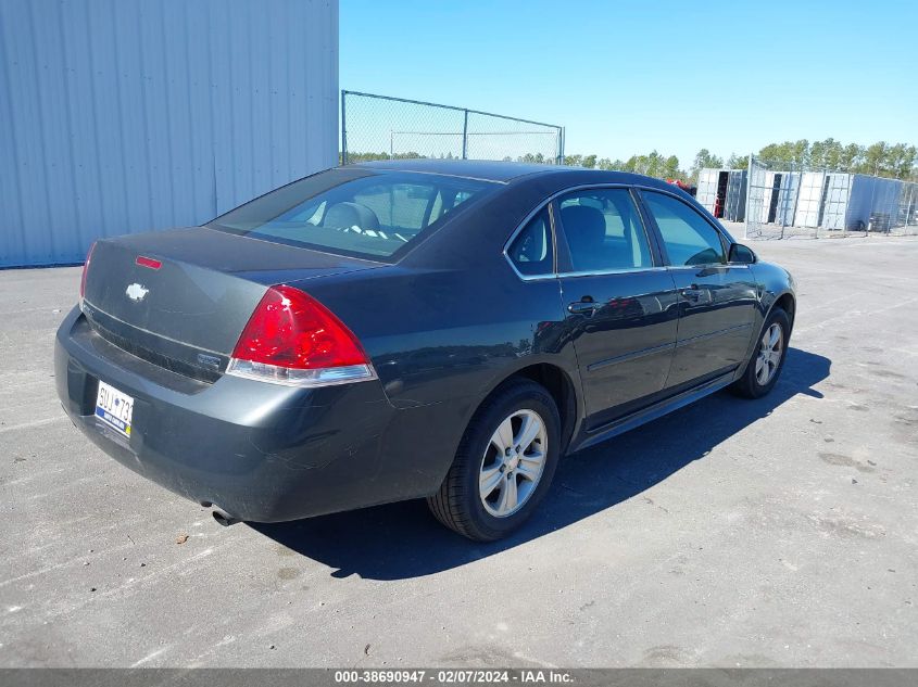 2014 Chevrolet Impala Limited Ls VIN: 2G1WA5E39E1161300 Lot: 40847701