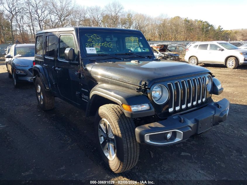 2023 Jeep Wrangler 4-Door Sahara 4X4 VIN: 1C4HJXEG0PW570845 Lot: 38691029