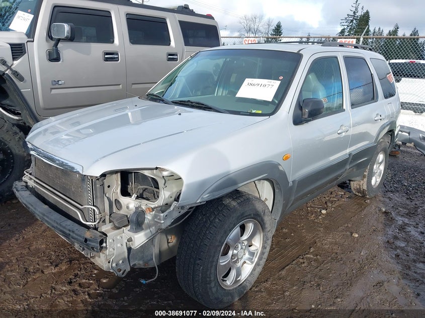 2001 Mazda Tribute Es V6/Lx V6 VIN: 4F2YU081X1KM47154 Lot: 38691077