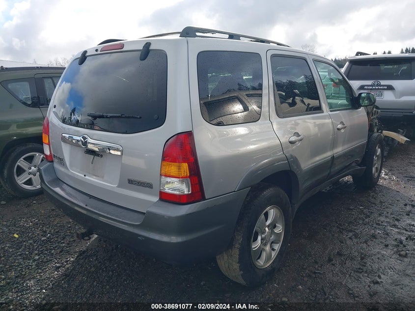 2001 Mazda Tribute Es V6/Lx V6 VIN: 4F2YU081X1KM47154 Lot: 38691077